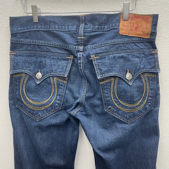 True Religion Billy Bootcut Jeans Men’s Size 34 - Picture 9 of 11